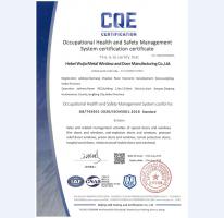 職業(yè)健康安全管理體系認證證書2025年-2028年英文版